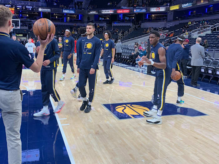 Deividas Sirvydis Indiana Pacers